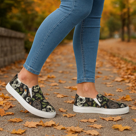 Halloween Gothic Spooky Eyeball Sneakers