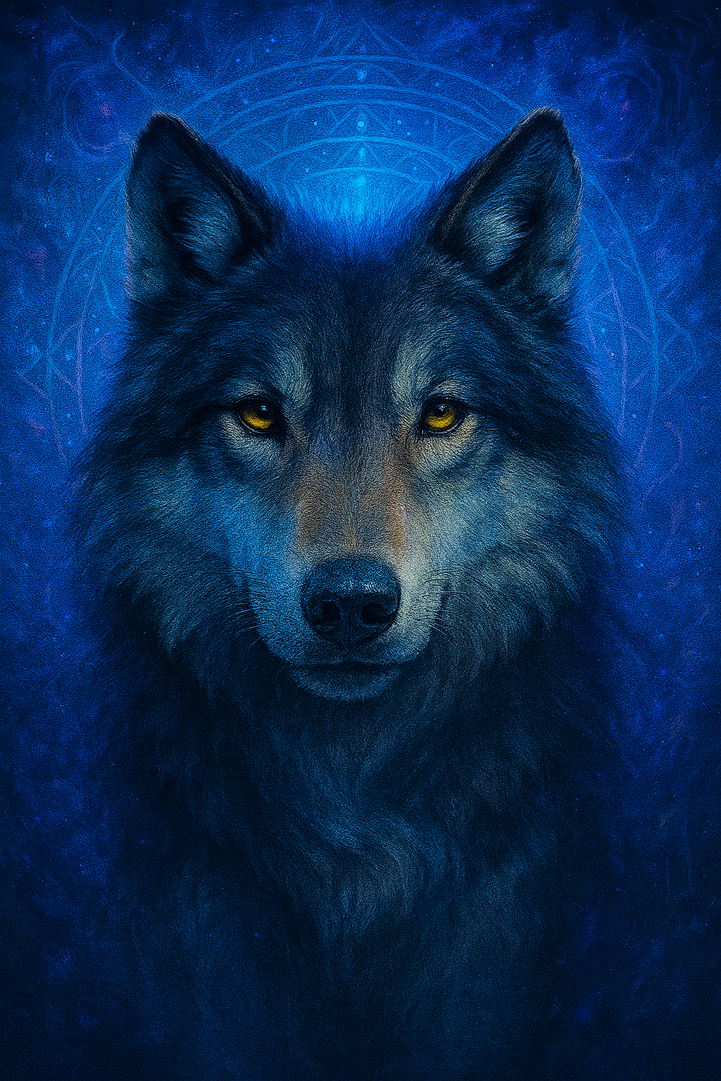 Cozy Wolf Blanket