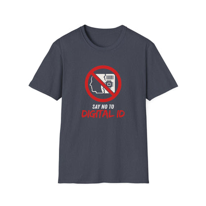 Anti-Digital ID Unisex T-Shirt - Say No to Digital ID