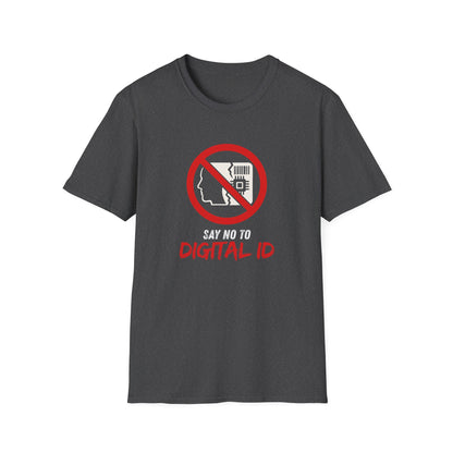 Anti-Digital ID Unisex T-Shirt - Say No to Digital ID