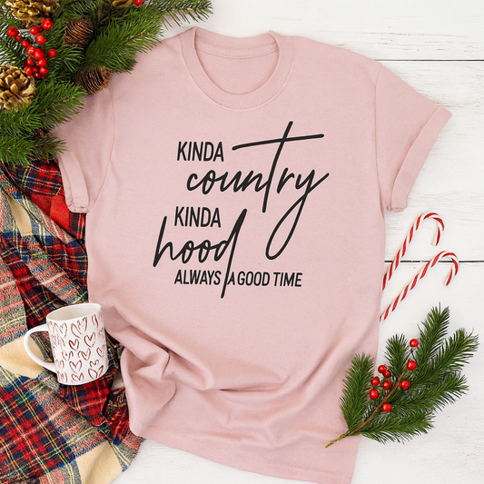 Kinda Country Kinda Hood Tee