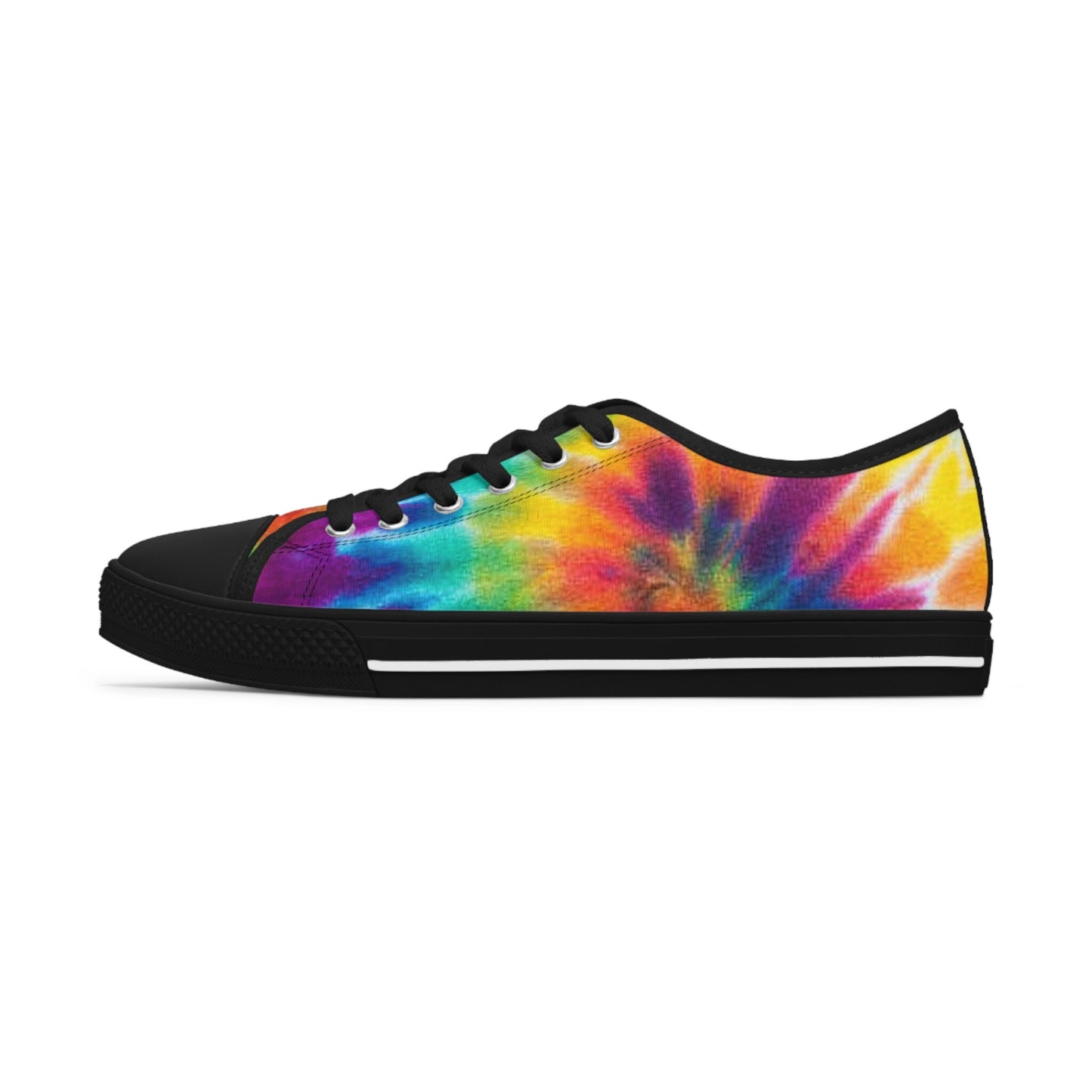 Low Top Tie Dye Retro Canvas Sneakers