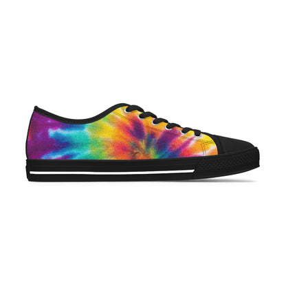 Low Top Tie Dye Retro Canvas Sneakers