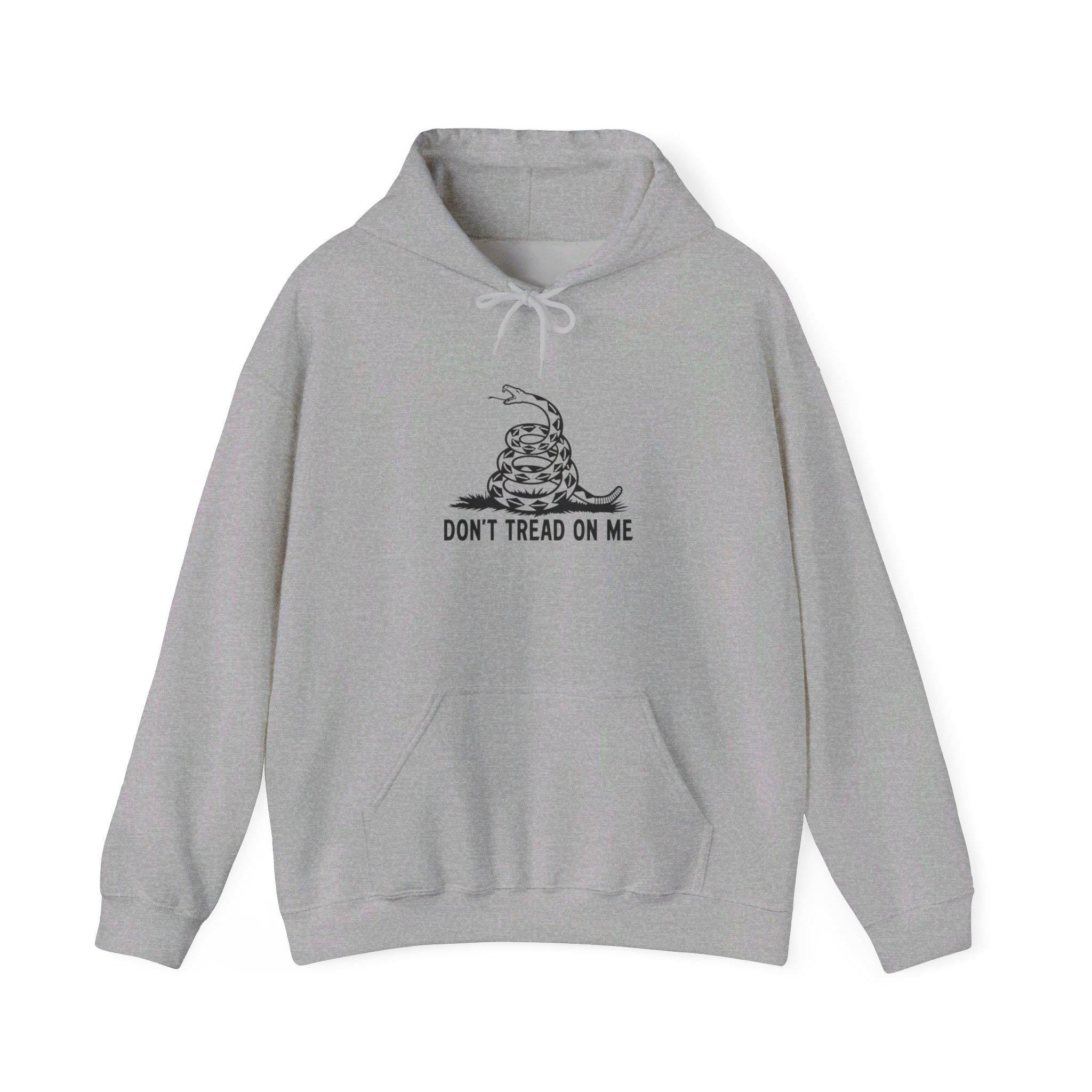 Gadsden Flag Hoodie: Don't Tread on Me - Patriotic Apparel
