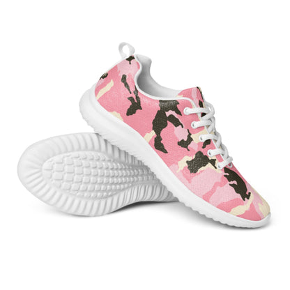 Pink Camo Athletic Lightweight Sneakers