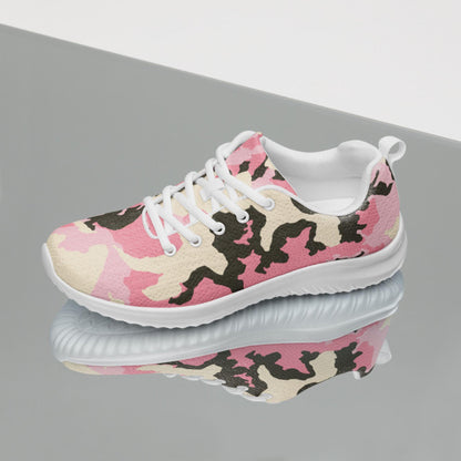 Pink Camo Athletic Lightweight Sneakers