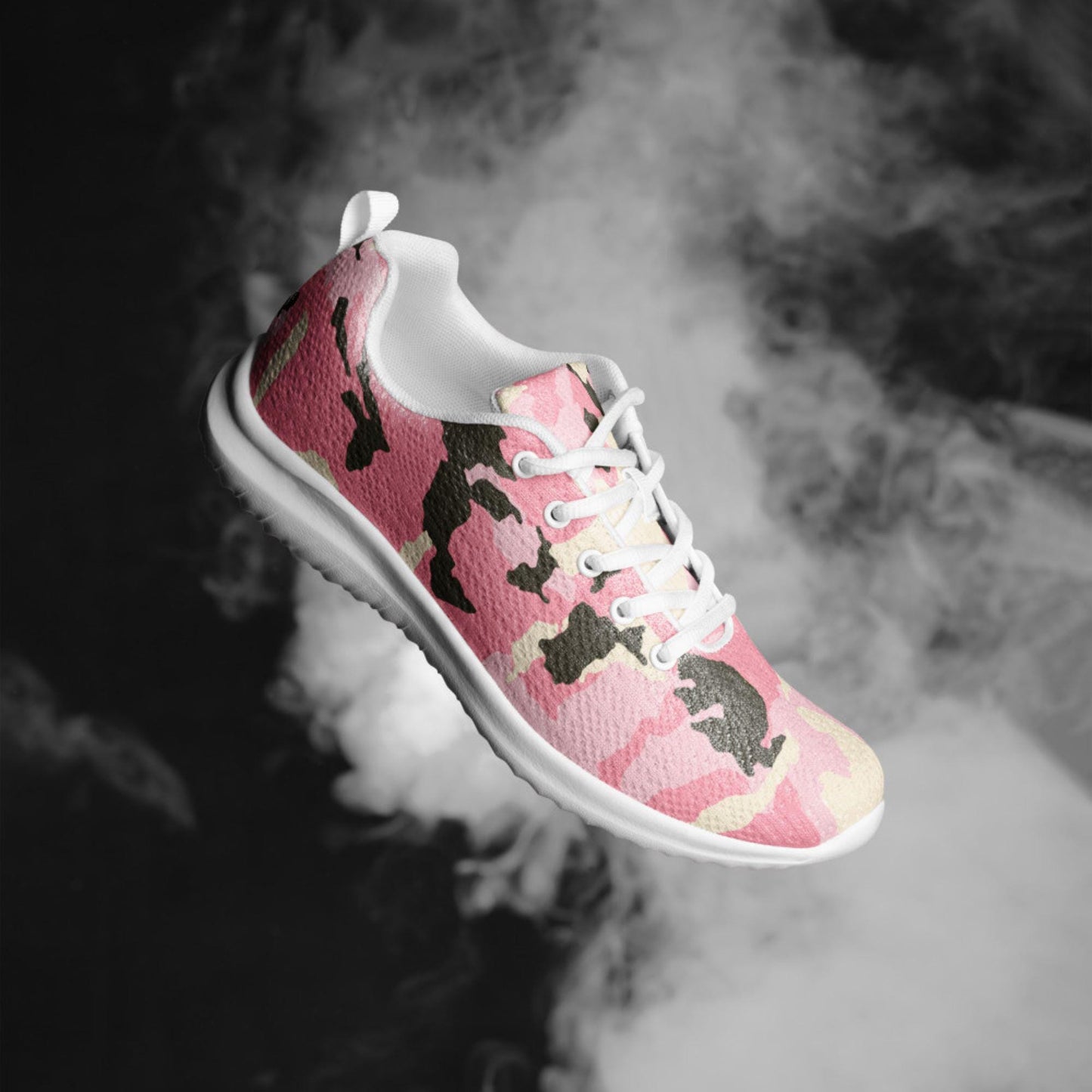 Pink Camo Athletic Lightweight Sneakers
