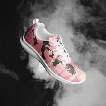 Pink Camo Athletic Lightweight Sneakers