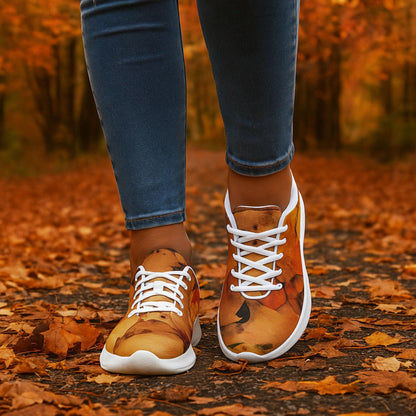 Funky Fall Tennis Shoes for Ladies
