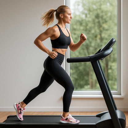 Pink Camo Athletic Lightweight Sneakers