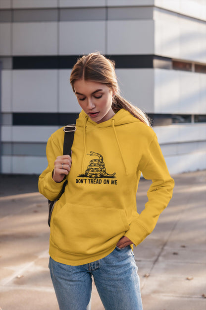 Gadsden Flag Hoodie: Don't Tread on Me - Patriotic Apparel