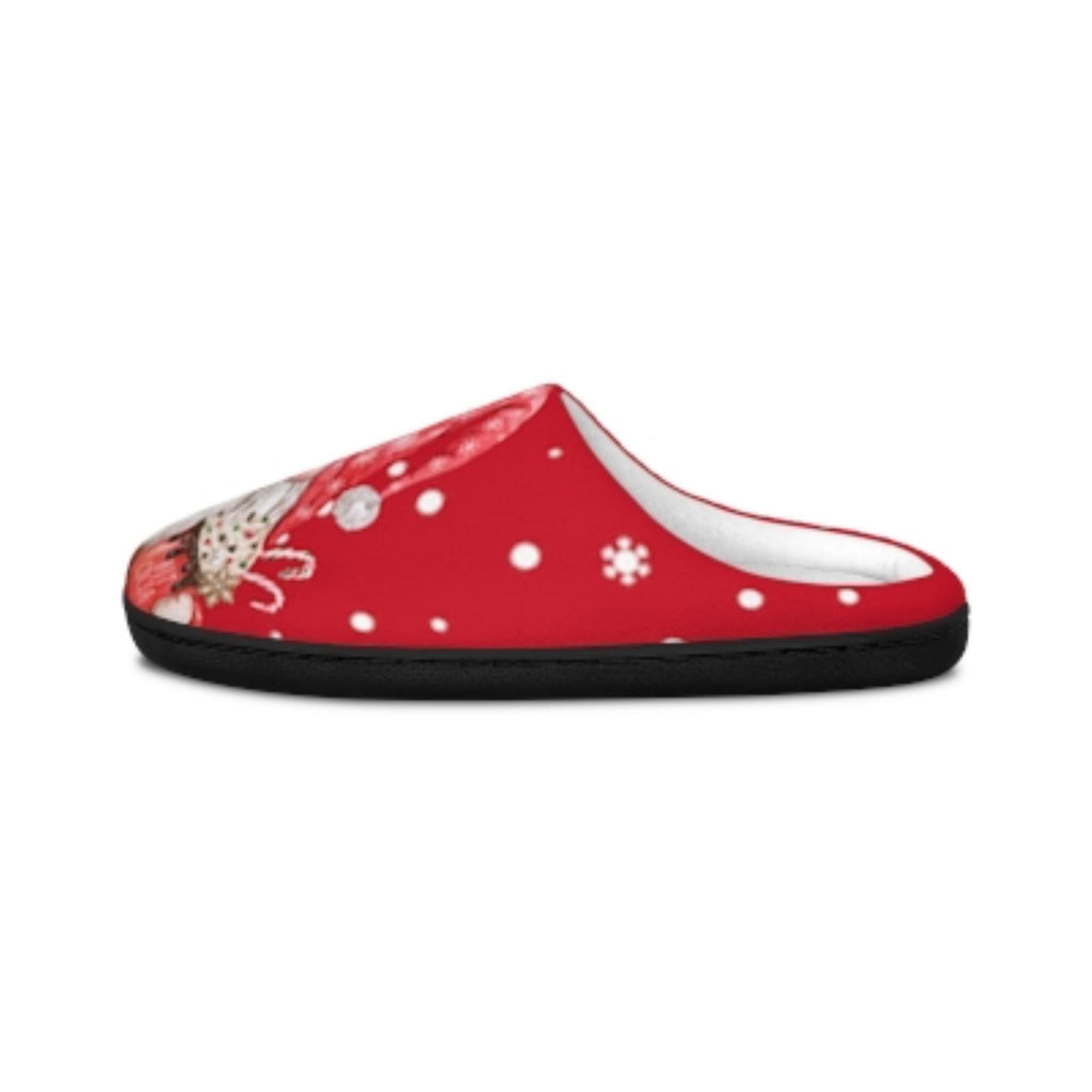 Festive Santa Gnome Slippers: Cozy Christmas House Shoes for Women, Adorable Holiday Footwear Gift