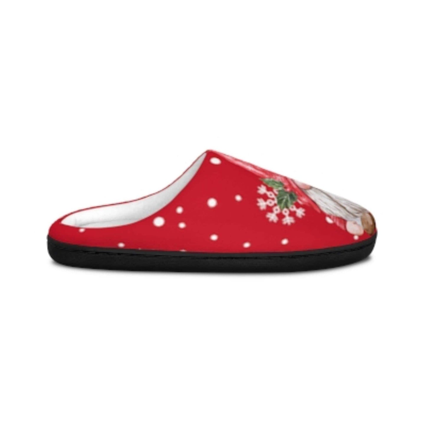 Festive Santa Gnome Slippers: Cozy Christmas House Shoes for Women, Adorable Holiday Footwear Gift