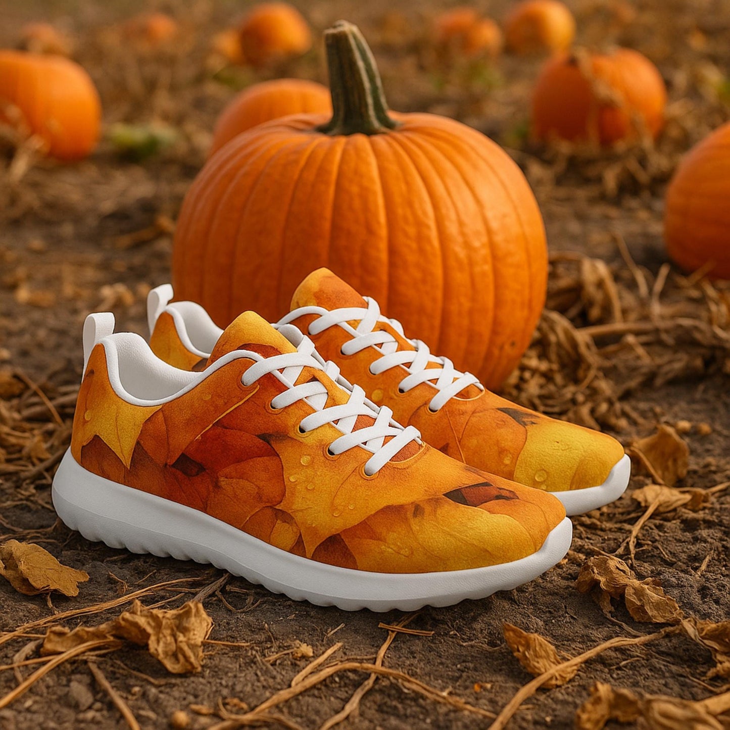 Funky Fall Tennis Shoes for Ladies