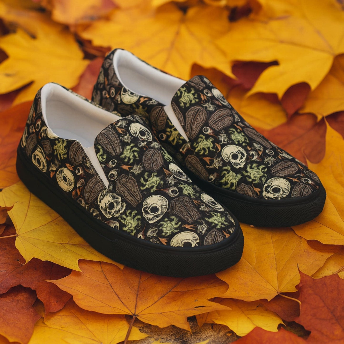 Halloween Gothic Spooky Eyeball Sneakers