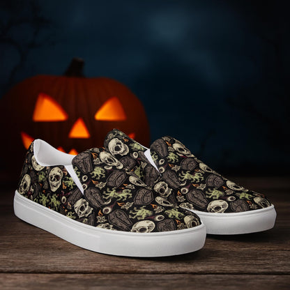 Halloween Gothic Spooky Eyeball Sneakers