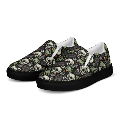 Halloween Gothic Spooky Eyeball Sneakers