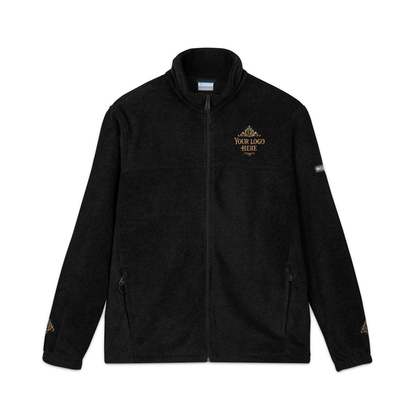 Personalized Columbia Fleece Jacket: Embroidered Logo for Corporate Gifts & Team Apparel