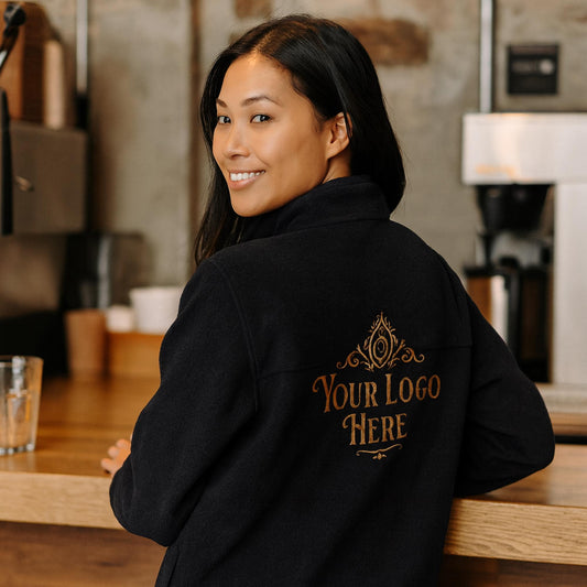 Personalized Columbia Fleece Jacket: Embroidered Logo for Corporate Gifts & Team Apparel