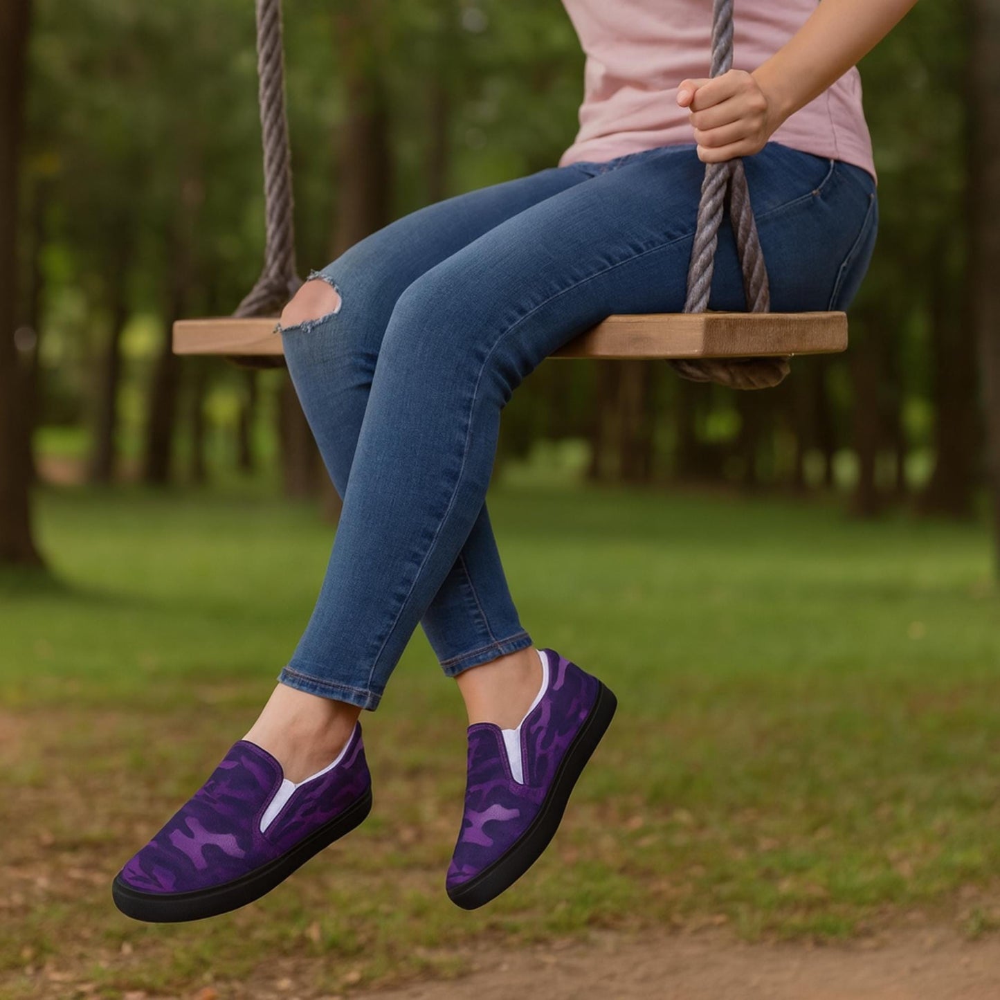 Women’s Canvas Slip On Shoes