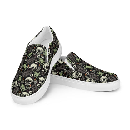 Halloween Gothic Spooky Eyeball Sneakers