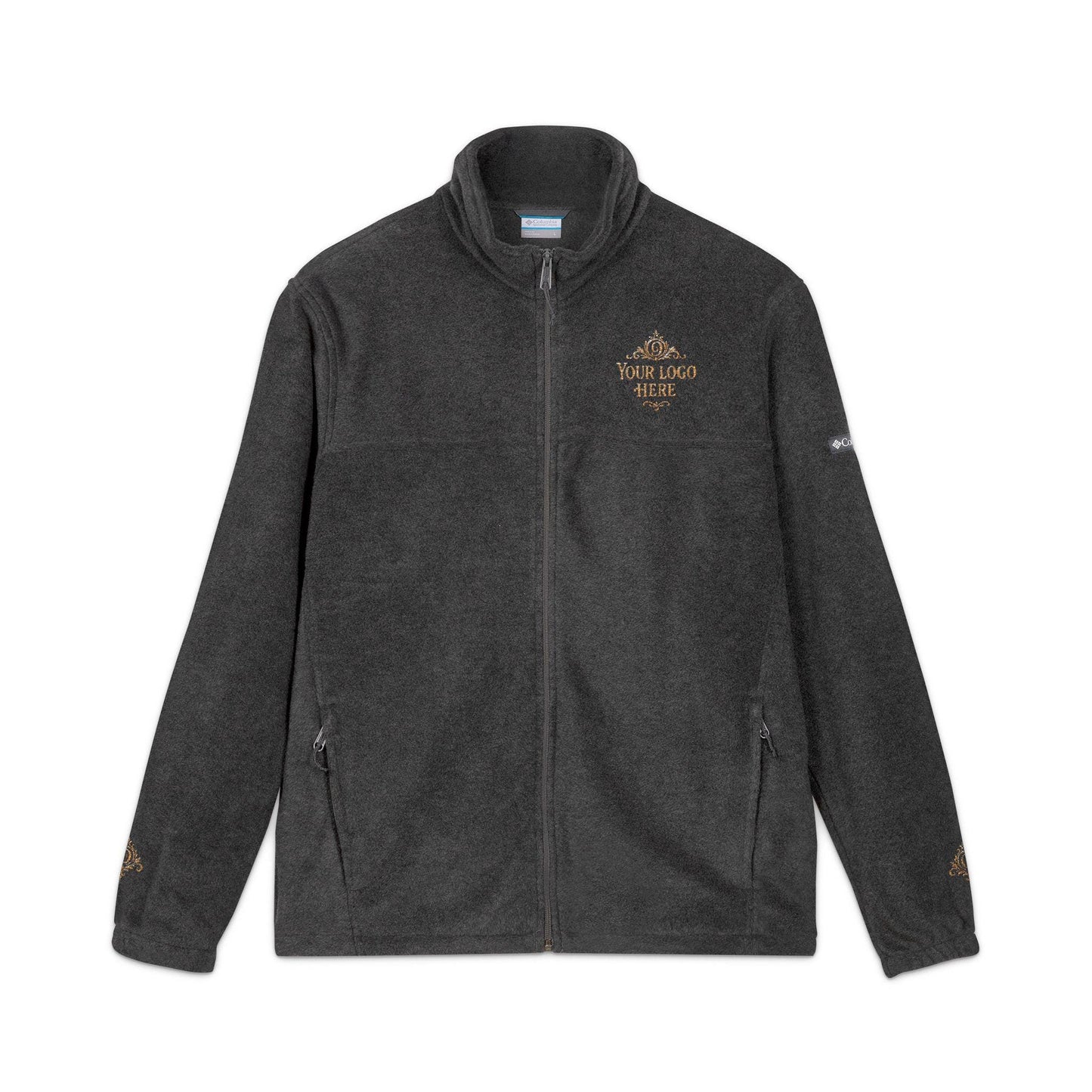 Personalized Columbia Fleece Jacket: Embroidered Logo for Corporate Gifts & Team Apparel