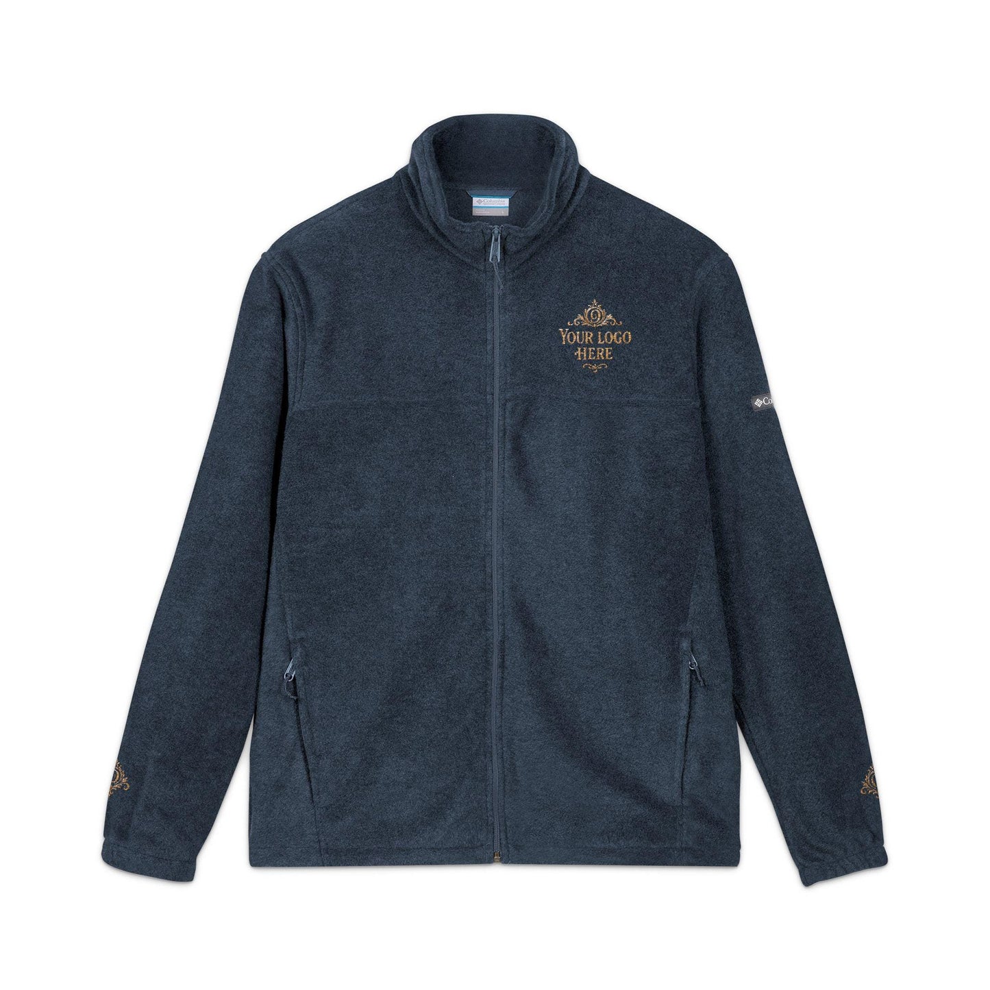 Personalized Columbia Fleece Jacket: Embroidered Logo for Corporate Gifts & Team Apparel